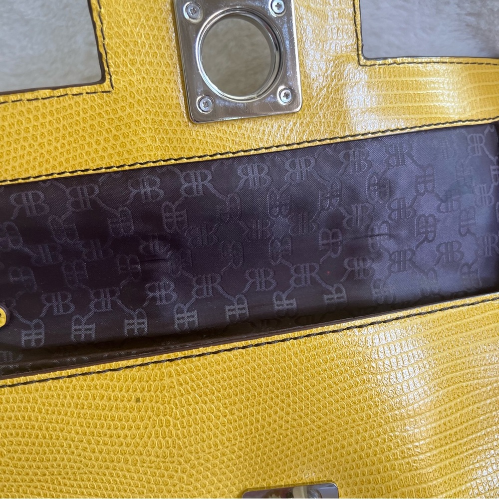 Yellow Banana Republic Clutch - Picture 5 of 10